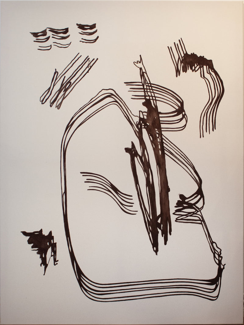 „It’s all chaos but it’s all good“ (2022) - Acryl auf Baumwolle