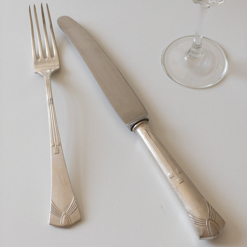 Vintage Gebrüder Köberlin Art Deco cutlery - 12 pieces
