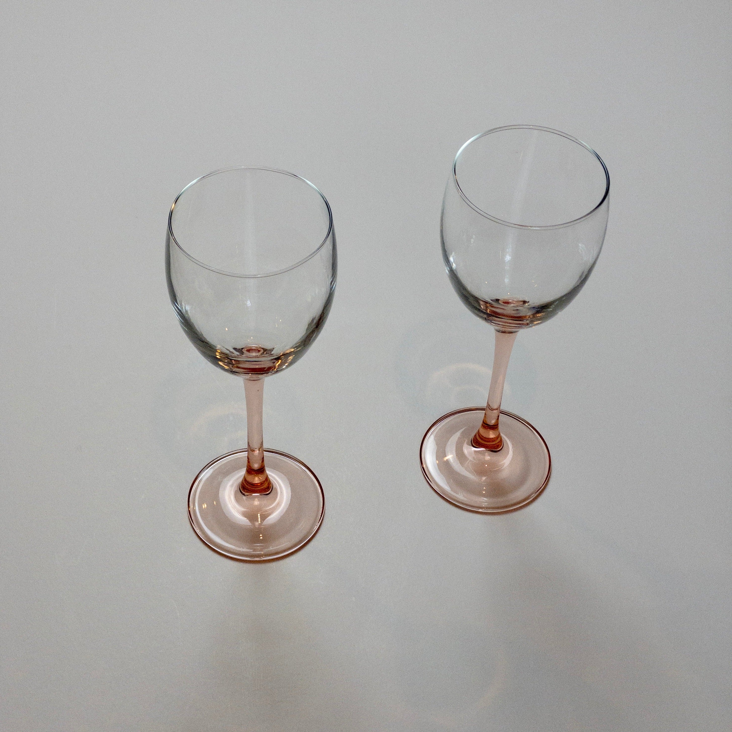 Luminarc Weingläser - 2 Stück - Rosa Stiel