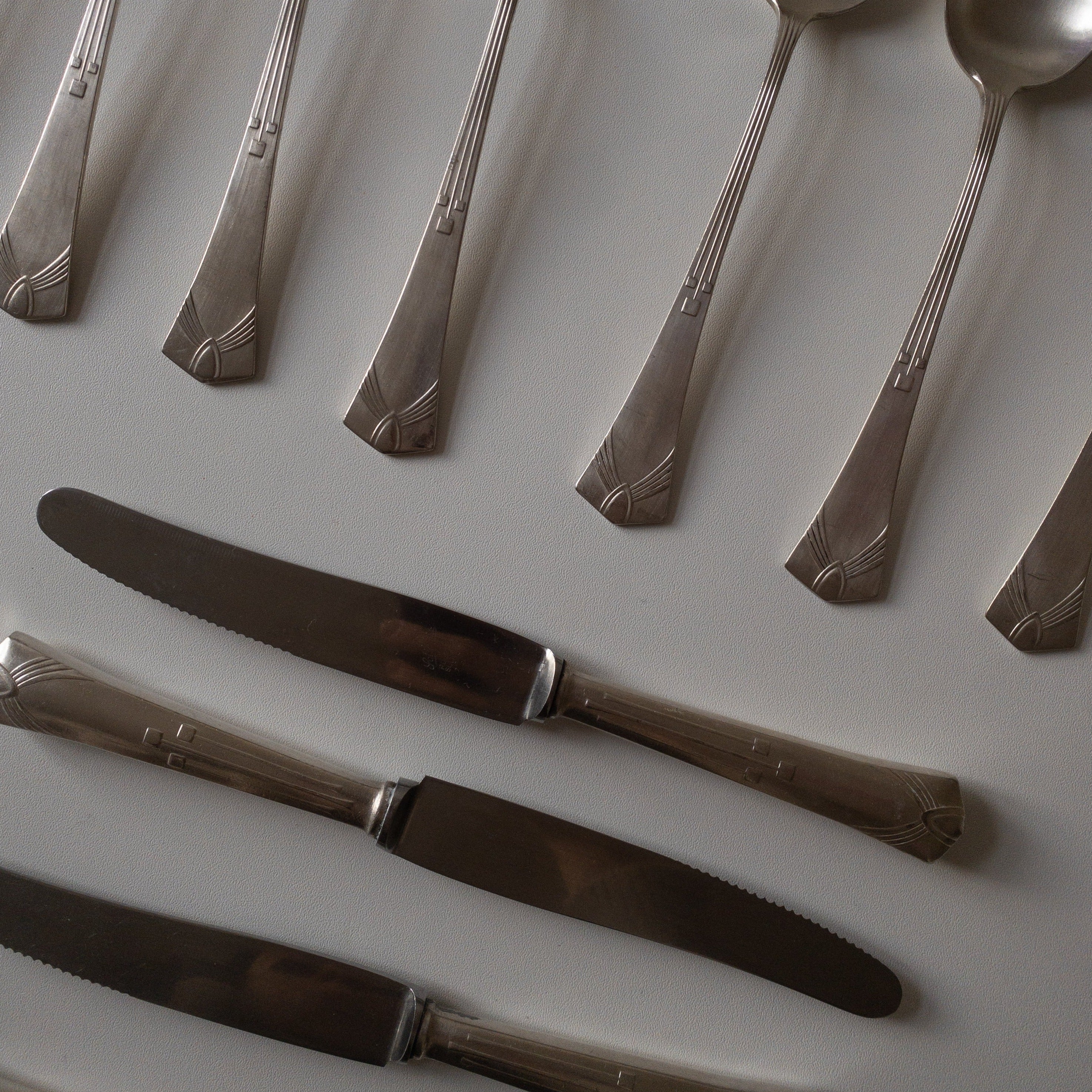 Vintage Gebrüder Köberlin Art Deco Besteck - 12-teilig