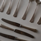 Vintage Gebrüder Köberlin Art Deco cutlery - 12 pieces