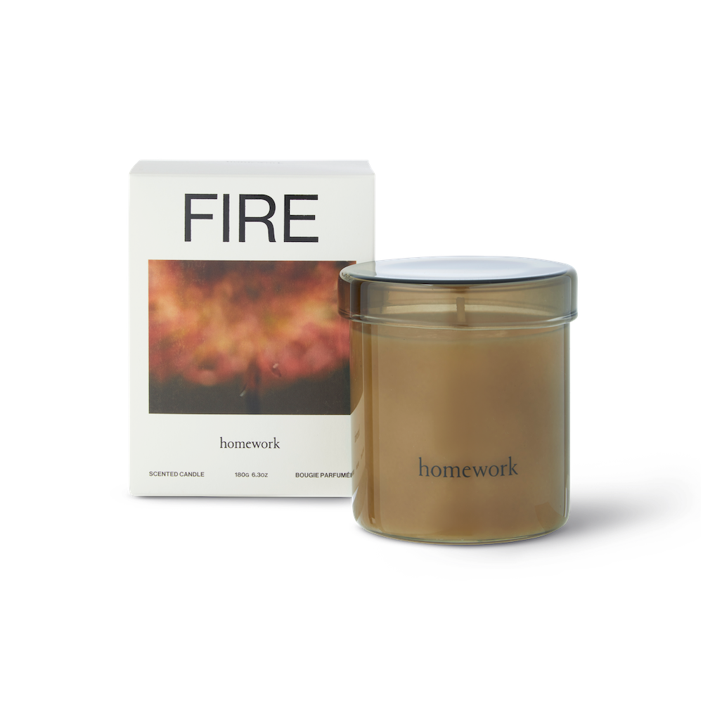 FIRE scented candle