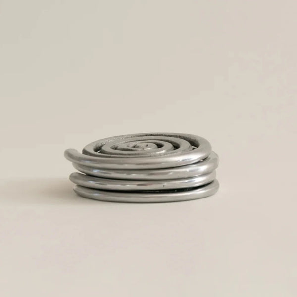 Squiggle coasters