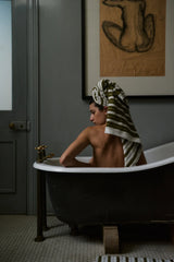 Bath Towel Franklin -  Caper/Chalk