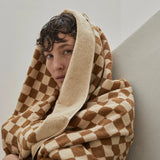 Pool Towel Roman -  Cedar/Sand