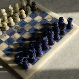 Vintage marble chess board