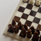 Vintage marble chess board