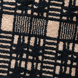 Alma Bath Mat - Black/Ecru