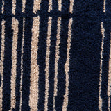 Ester Bath Mat - Navy/Ecru