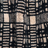 Alma Bath Towel - Black/Ecru