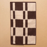 Karin Bath Mat - Walnut/Cream