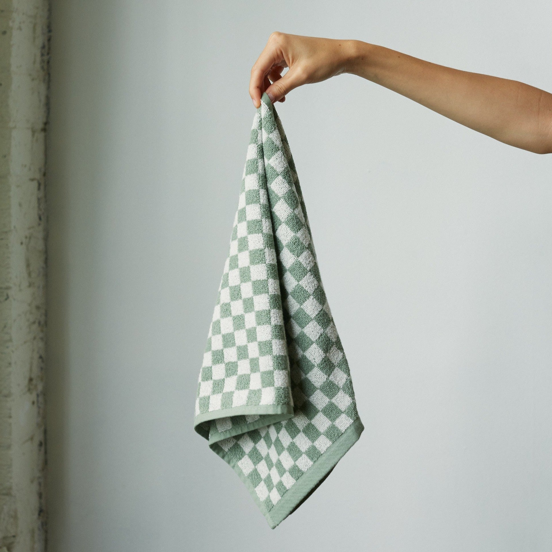 Hand Towel Josephine - Sage/Chalk