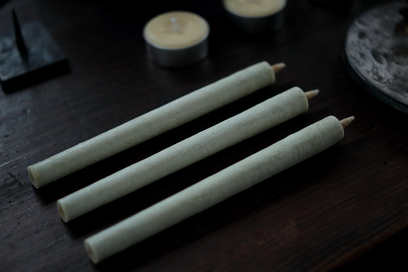 Japanese Suma Wax Candles - 3 pcs.