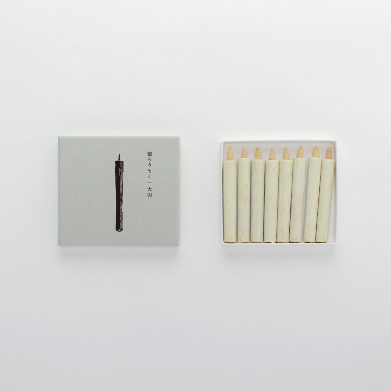 Japanese Suma Wax Candles - 8 pcs.