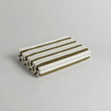 Bath Towel Franklin -  Caper/Chalk