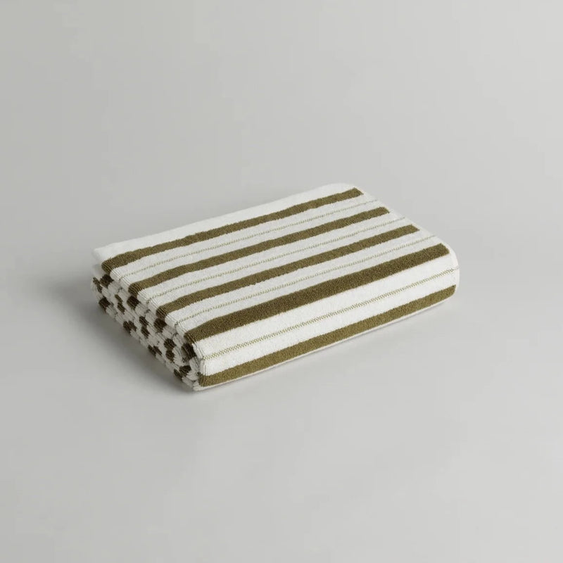 Bath Towel Franklin -  Caper/Chalk