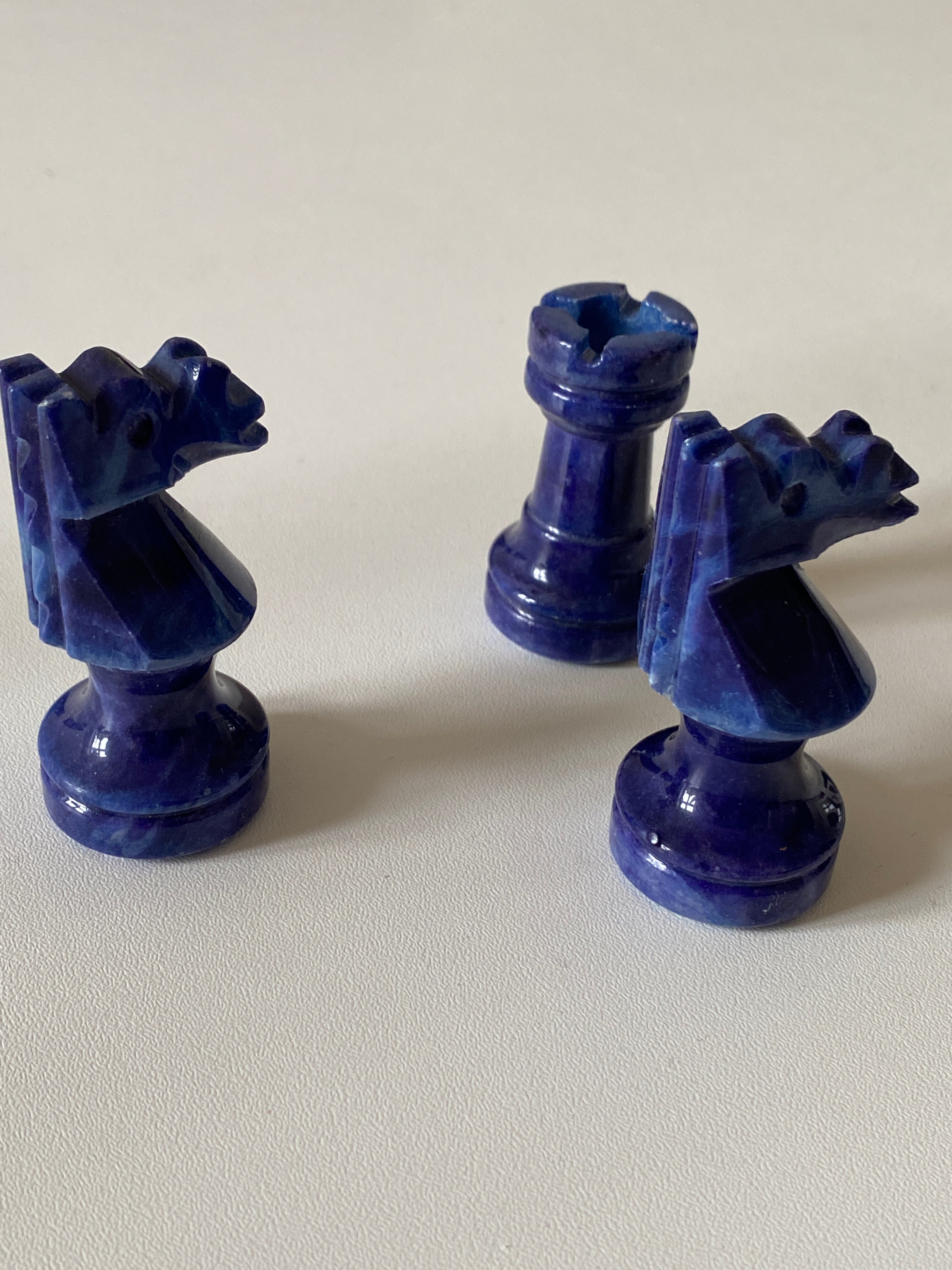 Vintage marble chess board