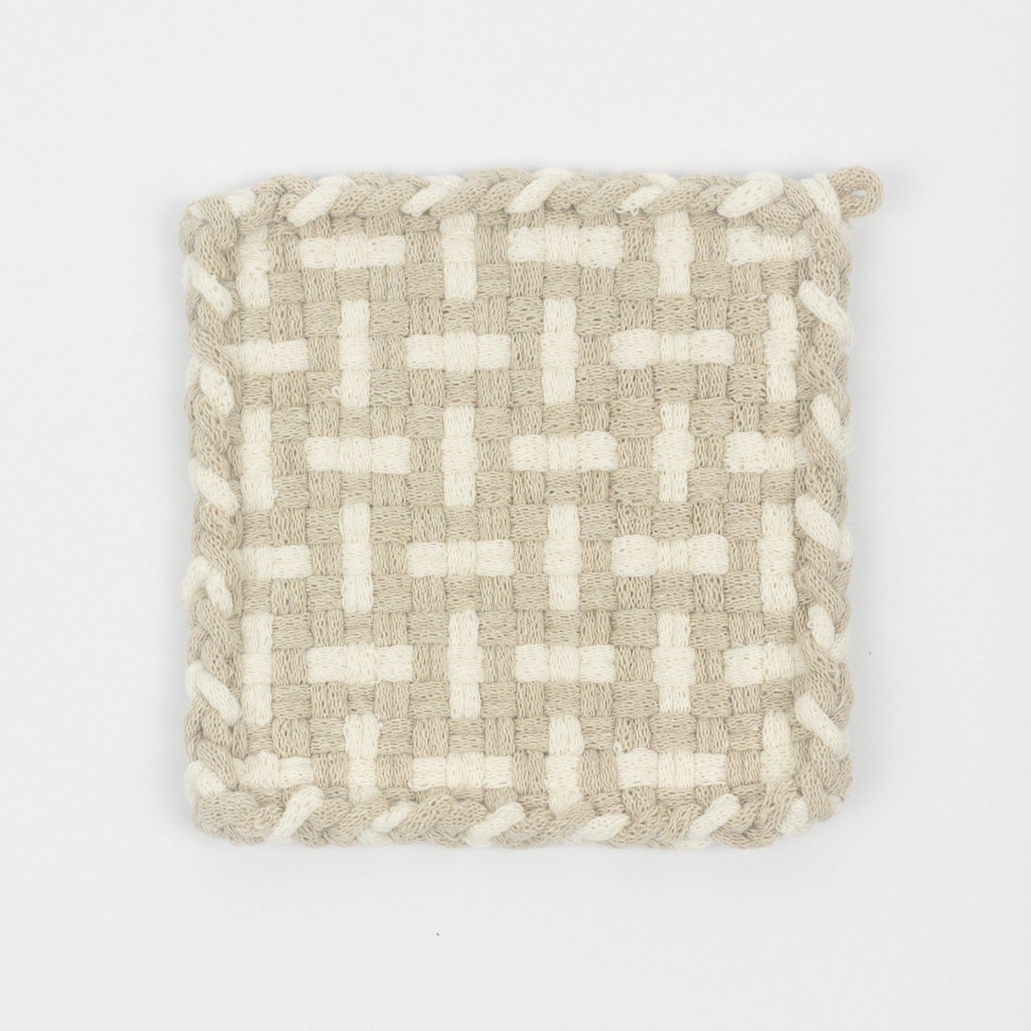 Potholders - Beige/White - Seedling Collection