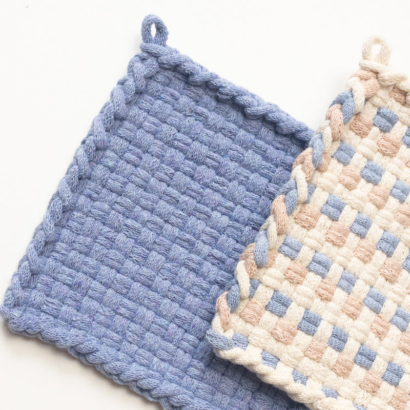 Topflappen - Pink/Indigo - Pastel Collection