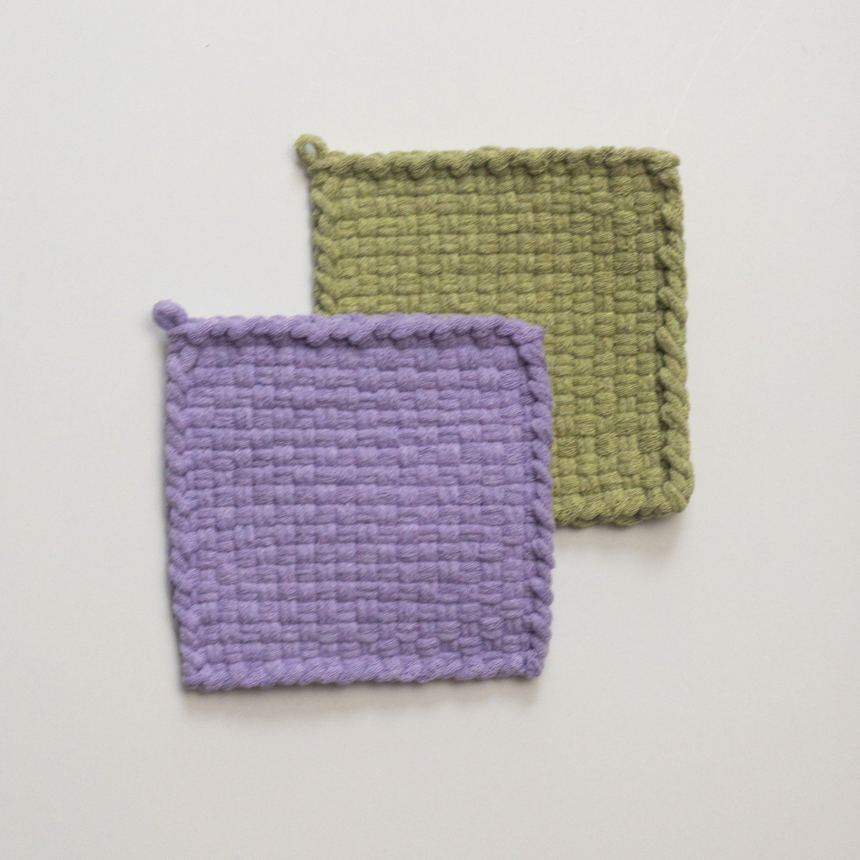Pot Holders - Lavender - Earth Collection
