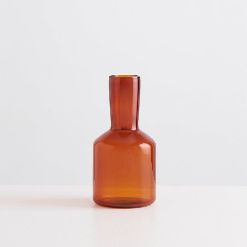 J'ai Soif Karaffe mit Glas - Amber