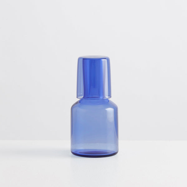 J'ai Soif Carafe with Tumbler - Azure Blue