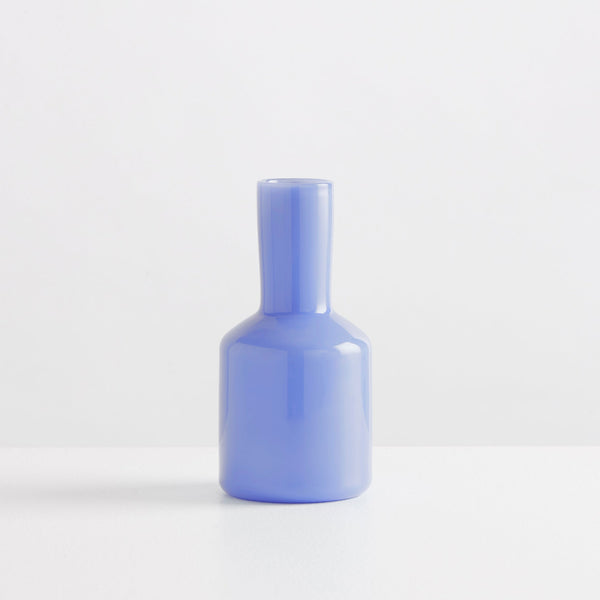 J'ai Soif Carafe with Tumbler - Opaque Blue