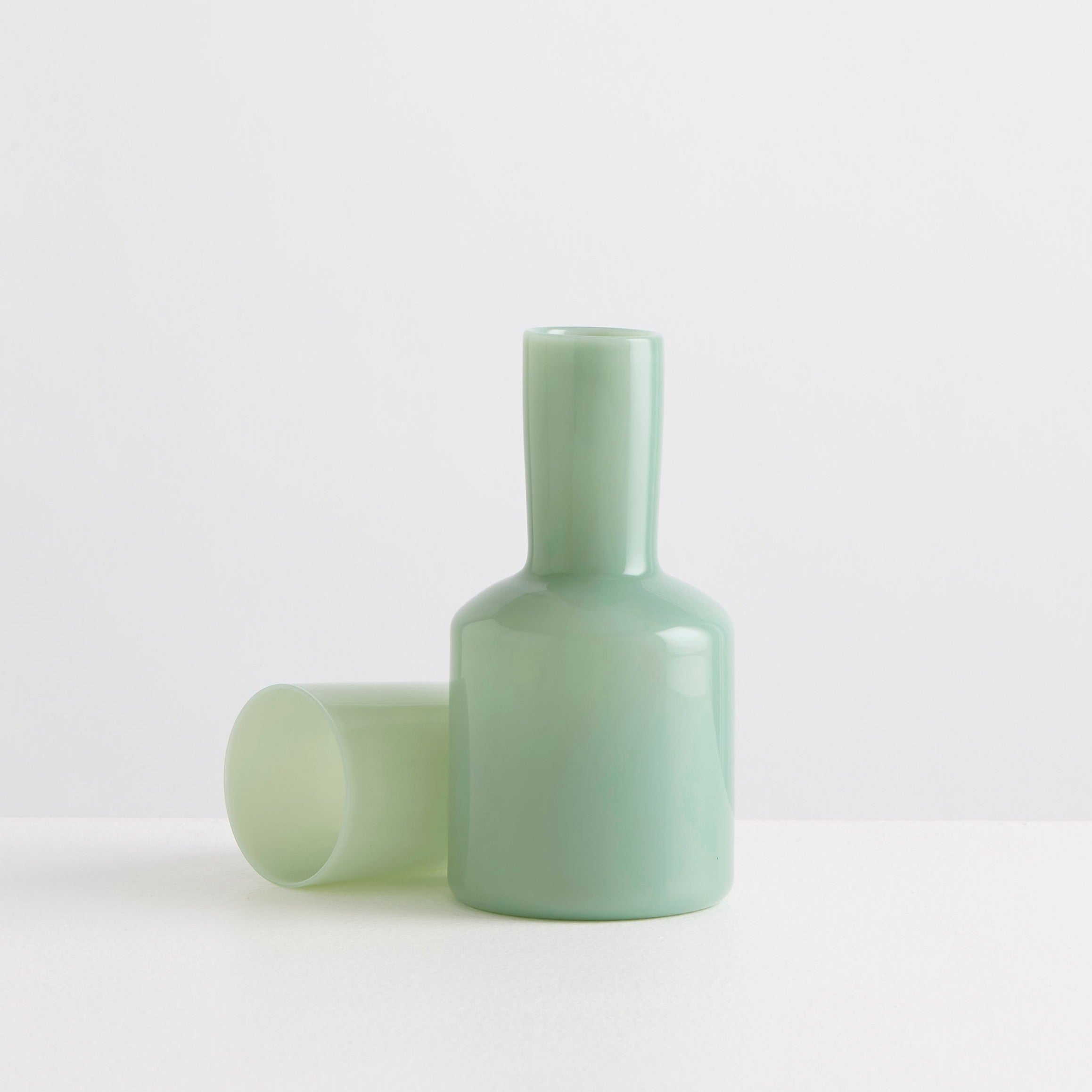 J'ai Soif Karaffe mit Glas - Opaque Mintgrün