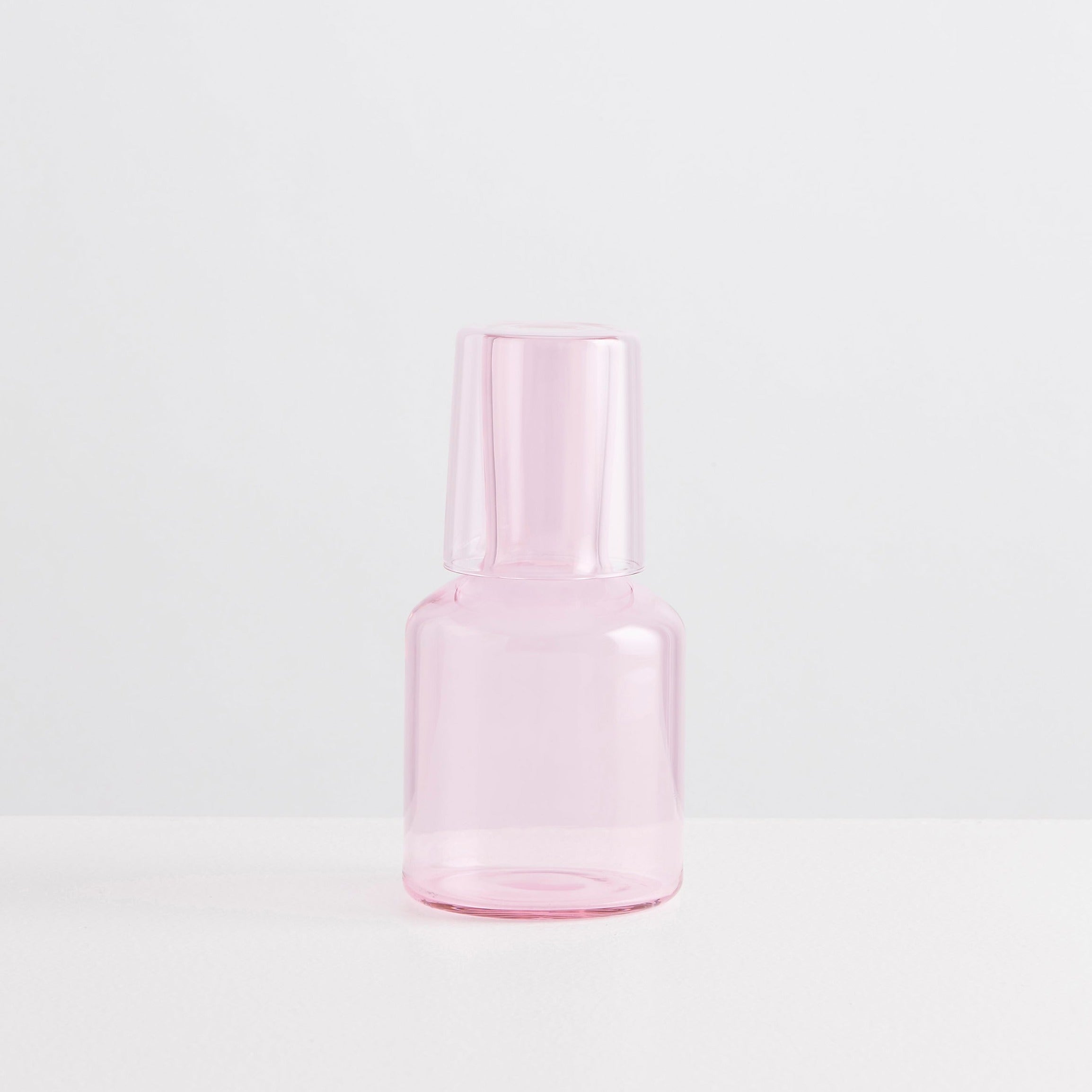 J'ai Soif Karaffe mit Glas - Pink