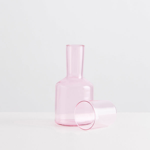 J'ai Soif Carafe with Tumbler - Pink