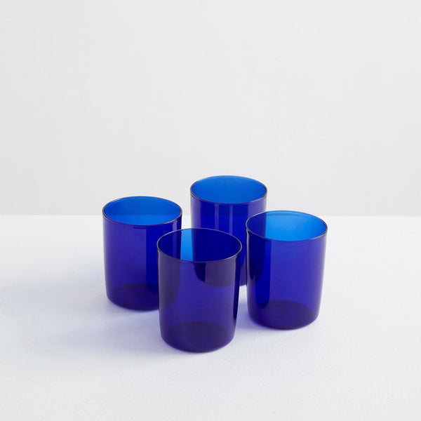 Tumbler Set of 4 - Indigo Blue