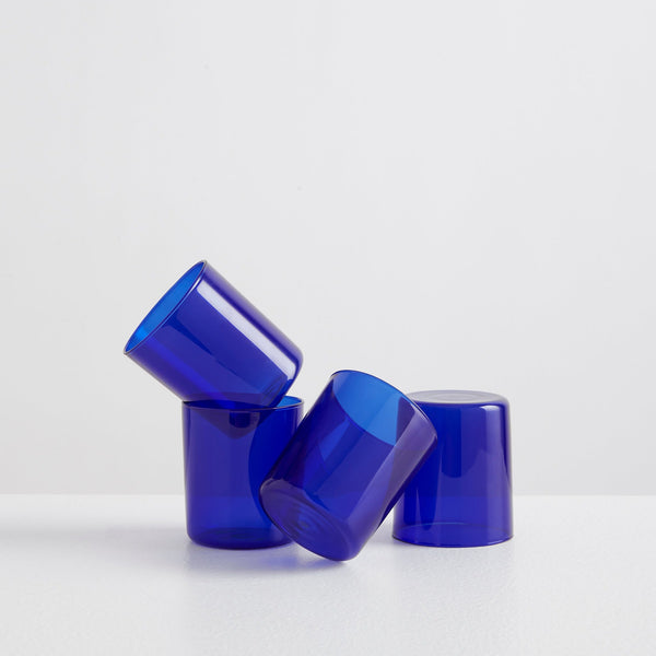 Tumbler Set of 4 - Indigo Blue