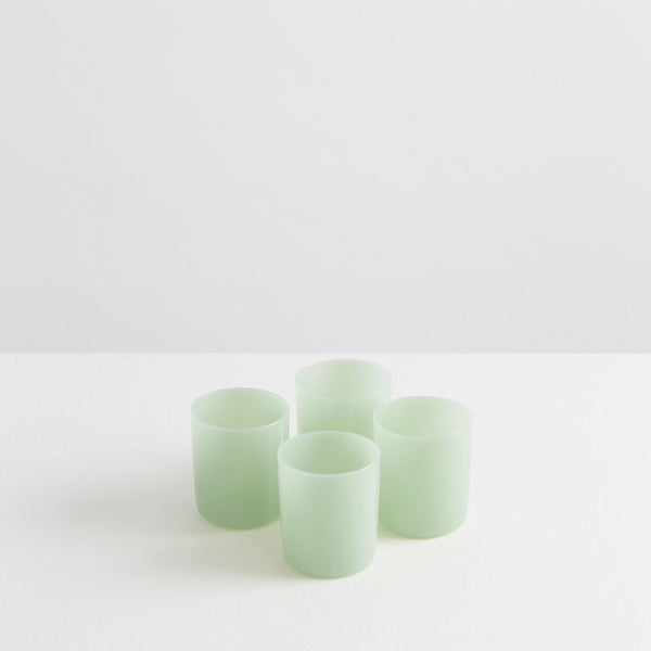 Tumbler Set of 4 - Opaque Mint Green