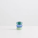 Petite Pauline Candleholder - Teal/Azure/Mint