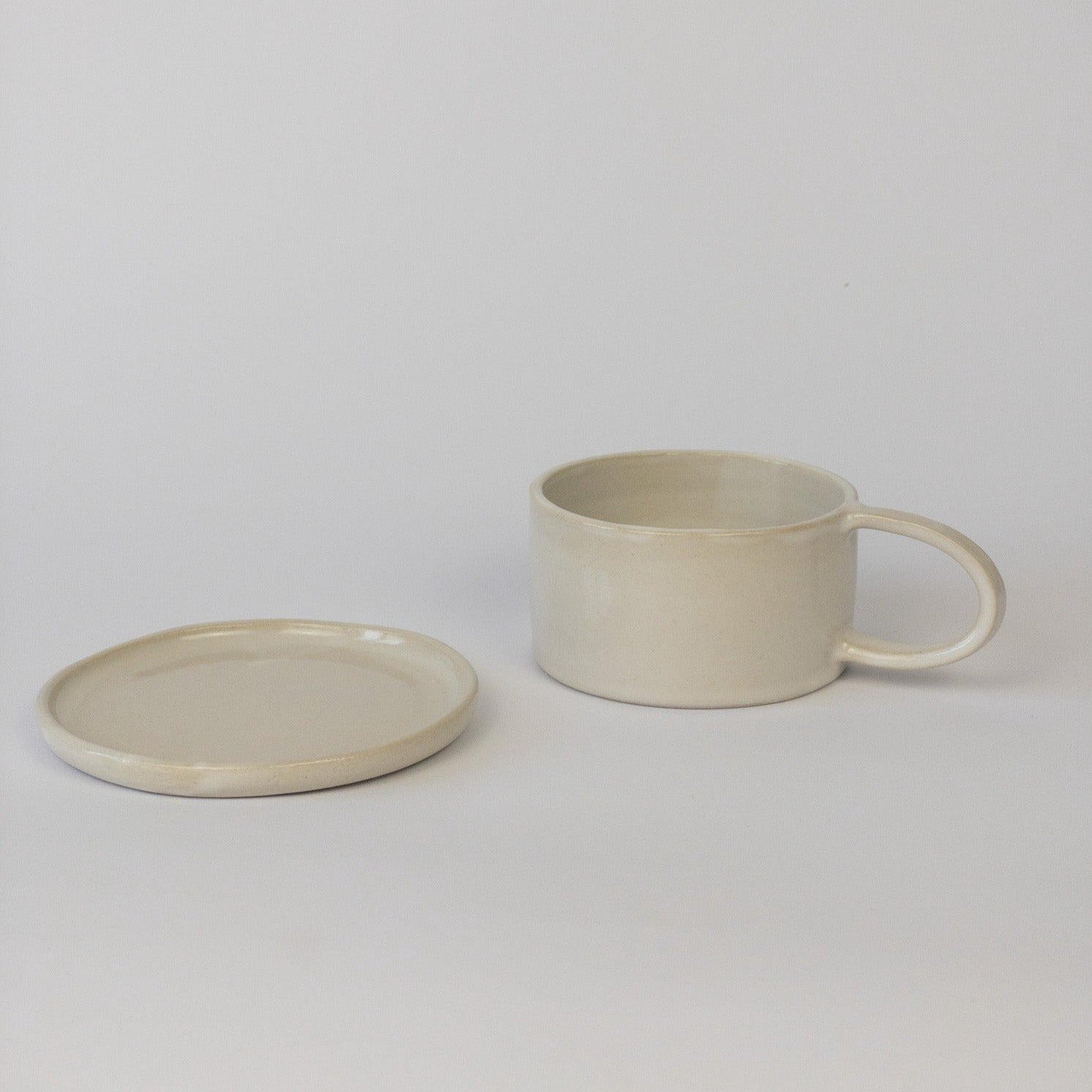 Cup with coaster