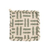 Pot Holder - Beige/Green - Forest Collection