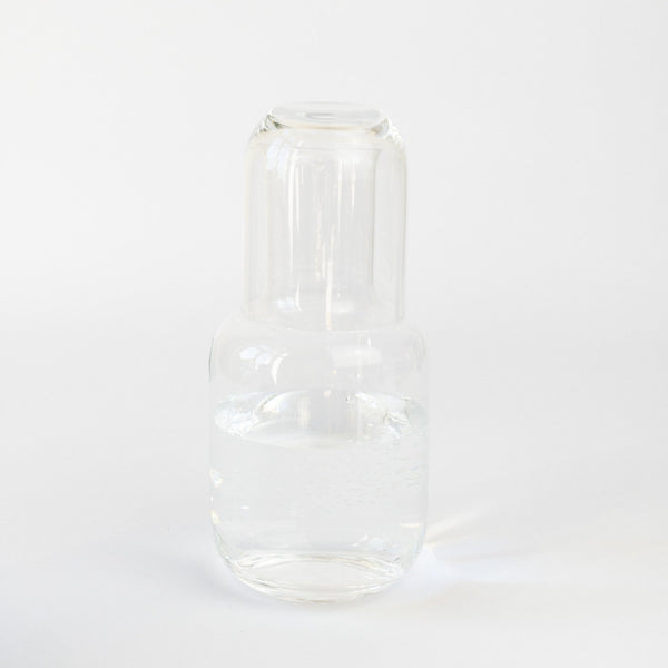 Japanese Carafe with Glass - Clear