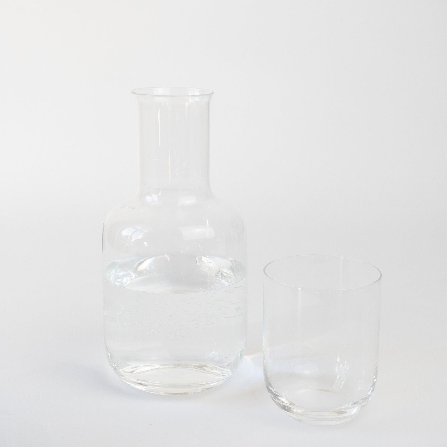 Japanese Carafe with Glass - Clear