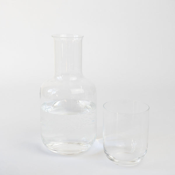 Japanese Carafe with Glass - Clear