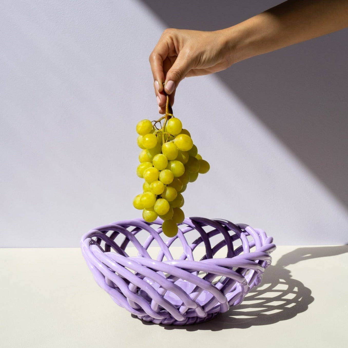 Keramikschüssel Sicilia - Lila